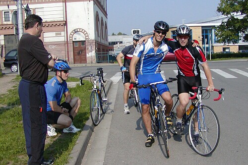 Cyklistick etapa dvojic